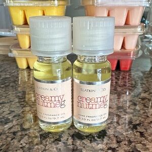 Slatkin & Co Creamy Nutmeg Fragrance Oil 2 for $6